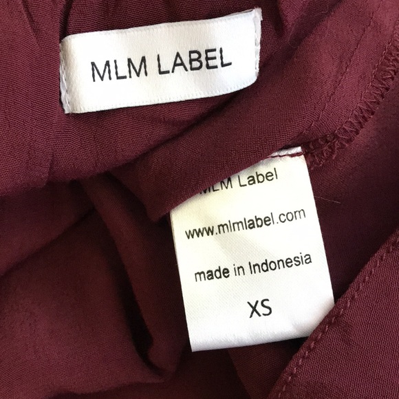 MLM Label Maison off shoulder top XS - Picture 14 of 16